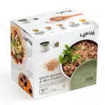 Lékué Recipiente para cocinar Quinoa, Arroces y Cereales