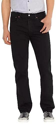 Levi's 501 Original Fit, Vaqueros Hombre, Stonewashed Black