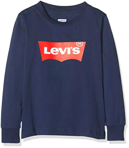 Levi's Lvb-L/S Batwing Tee 8E8646 + 9E8646 Niños Azul 12 años