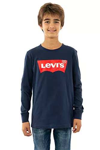 Levi's Lvb-L/S Batwing Tee 8E8646 + 9E8646 Niños Azul 6 años