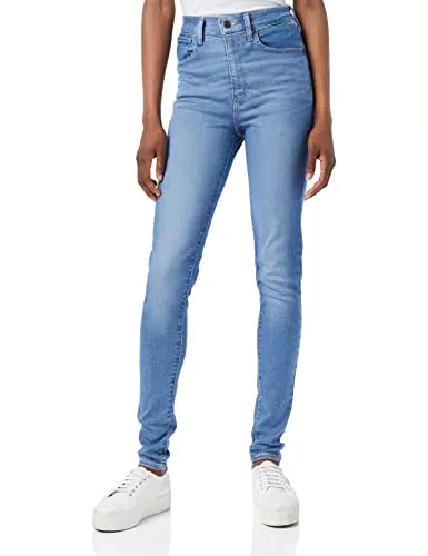 Levi's Mile High Super Skinny Vaqueros Mujer, Dark Indigo Worn In