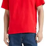 Levi's Red Tab Vintage Tee, Camiseta, Hombre, High Risk Red Garment Dye