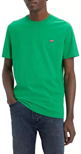 Levi's Ss Original Housemark Tee, Camiseta Hombre, Bright Green