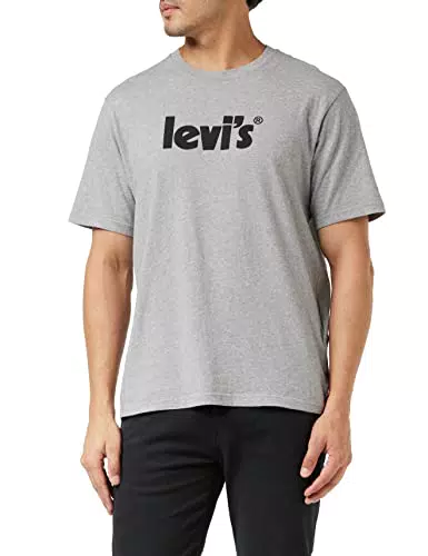 Levi's Ss Relaxed Fit Tee Camiseta Hombre Poster Logo Mhg S