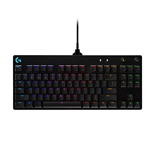 Logitech G Pro TKL Teclado Gaming Mecánico sin Teclado numérico