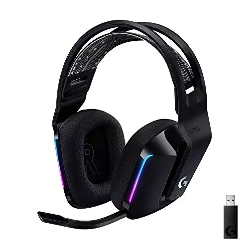 Logitech G733 LIGHTSPEED Auriculares con Micrófono Inalámbricos para Gaming con Diadema con Suspensión