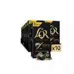 L'Or Espresso Café Ristretto Intensidad 11-100 cápsulas de aluminio compatibles con máquinas Nespresso *