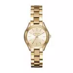 Michael Kors Reloj para mujer Mini Slim Runway, movimiento de tres agujas