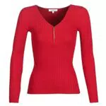Morgan 182-maliko.m suéter, Rojo, Large para Mujer