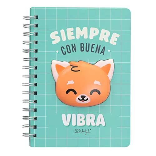 Mr. Wonderful Libreta - Siempre con buena vibra