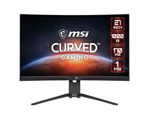MSI G272CQP, Monitor Gaming Curvo 27" 170 Hz, 1000R