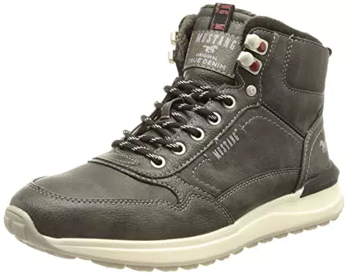 Mustang 4173-501, Barco con Cordones Hombre, Gris