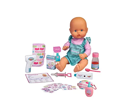 Nenuco- ¿Estás malito?, muñeco bebé con accesorios para ver si está enfermo