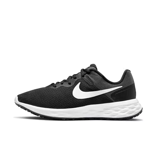 NIKE Revolution 6, Zapatillas de Gimnasia Mujer, Black White Dark Smoke Grey Cool Grey