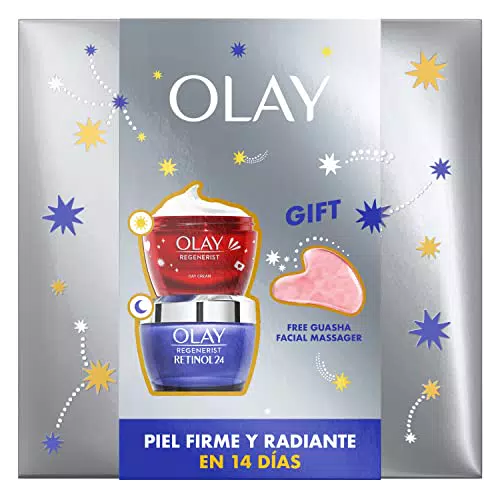 Olay Set De Regalo Con Caja Y Piedra Gua Sha Gratis