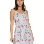 Only Onlkarmen S/L Short Dress Aop Wvn Noos, Vestido Mujer