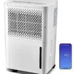 Pasapair Deshumidificador Eléctrico portátil 12L/día para habitaciones de hasta 120m con Pantalla LED