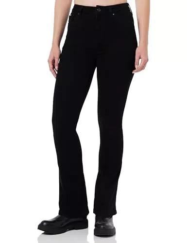 Pepe Jeans Dion Flare Jeans, Negro, para Mujer