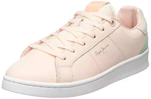 Pepe Jeans Milton Soft, Zapatilla Mujer, Rosa Claro
