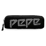 Pepe Jeans Ren Estuche Negro 22x7x3 cms Poliéster