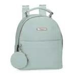 Pepe Jeans Salma Mochila Casual Azul 22x25x10 cms Piel sintética 5