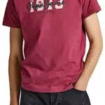 Pepe Jeans Wolf T-Shirt, Rojo, L para Hombre