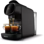 Philips L'Or Barista Sublime Cafetera de Cápsulas, Reconocimiento de Cápsula Doble