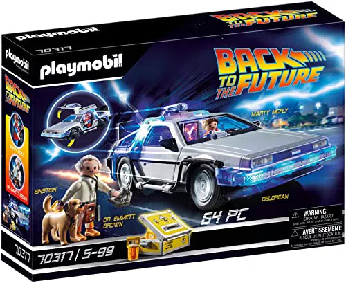 PLAYMOBIL Back to The Future 70317 Delorean con Efectos de Luz
