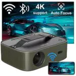 Proyector 4K Soporte, GammaBai Vast Proyector 5G WiFi Bluetooth