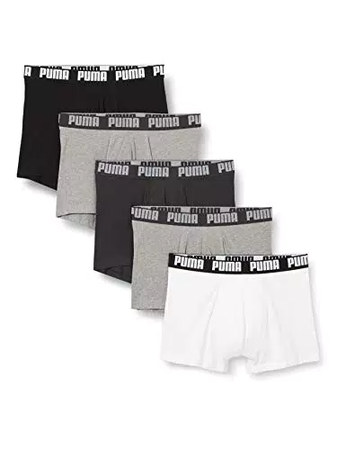 PUMA Basic Men's Boxers Boxer Slip, Multicolor, L para Hombre