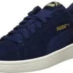 PUMA Smash V2, Zapatillas de running Unisex adulto, Azul Peacoat Team Gold Whisper White