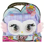 Purse Pets - Bolso Mascota Interactiva - Buho Peluche - Bolso Niña Y Mascota Interactiva Búho con Más De 30 Sonidos Y Reacciones - 6064118 - Juguetes Niña 5 Años +