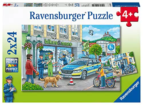 Ravensburger- Unterwegs mit Polizeimeisterin Viaja con la Maestra de la policía Hannah