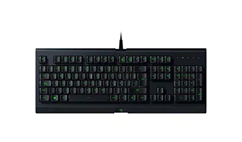 Razer Cynosa Lite - Teclado para juegos con interruptores de membrana de resorte suave QWERTY