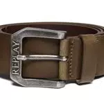 REPLAY AM2417, Cinturón para Hombre, Marrón, 85 cm