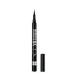 Rimmel London Wonder'Ink Liner Eyeliner Liquido, Negro 001