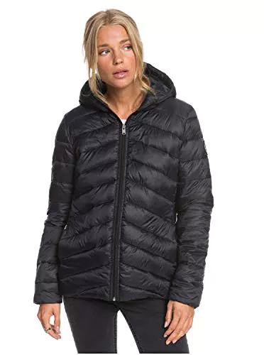 Roxy Coast Road - Chaqueta Con Acolchado, Resistente Al Agua