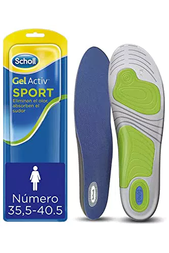 Scholl GelActiv Sport, Plantillas de Mujer en Gel para Deportivas