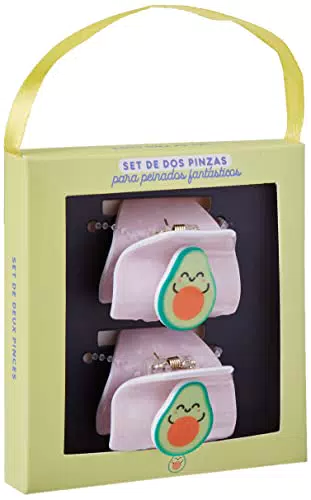 Set de dos pinzas para peinados fantásticos - aguacate - Mr. Wonderful