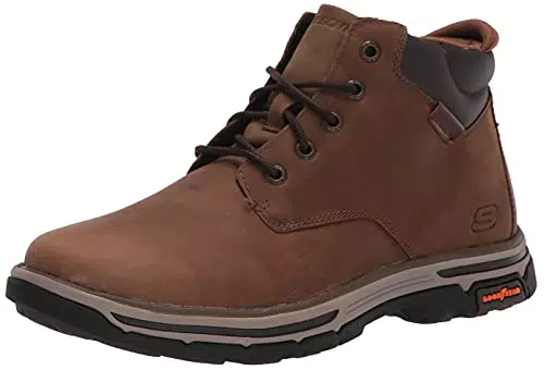 Skechers Segment 2.0 Brogden, Botas Hombre, Desert Brown
