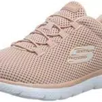 Skechers Summits, Zapatillas de Deporte Mujer, Rosa Rose Mesh White Trim