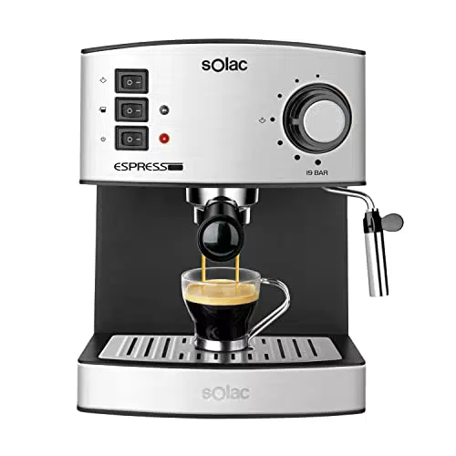Solac Cafetera Espresso CE4480 19Bar 850w 1.25L