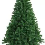 Solagua Árbol de Navidad Verde Artificial Abeto Extra Relleno de Hoja Espumillón 150-300cm Arboles C/Soporte Metálico