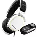 SteelSeries Arctis Pro GameDAC - Auriculares de juego - Sonido de alta resolución certificado - ESS Sabre DAC - Blanco