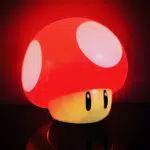 Super Mario Mushroom Luz con sonido, Plástico, Multi