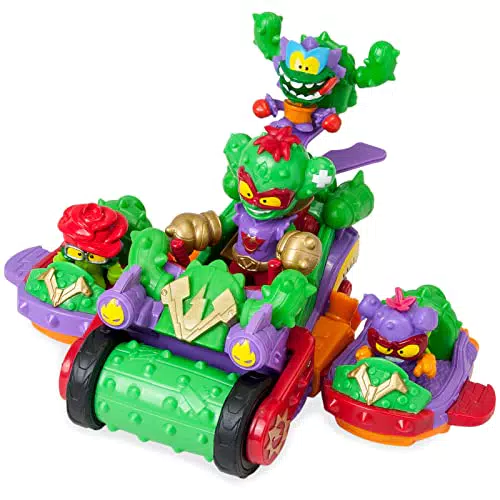 SUPERTHINGS - Spike Roller, Gran vehículo con Dos vehículos acoplables