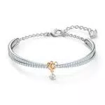Swarovski Brazalete Lifelong Heart, Corazón, Blanco
