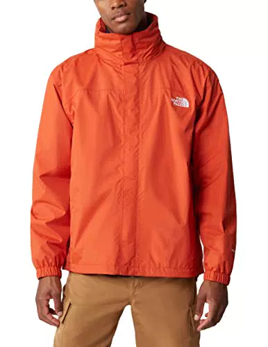 THE NORTH FACE - Chaqueta Resolve para Hombre - Chaqueta de Senderismo Impermeable y Transpirable - Rusted Bronze