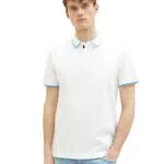 TOM TAILOR 1036327 Polo básico, 10332 Off White, M para Hombre