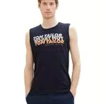TOM TAILOR 1036574 Camiseta de Tirantes Anchos, Sky Captain Blue 10668-Juego de Mesa